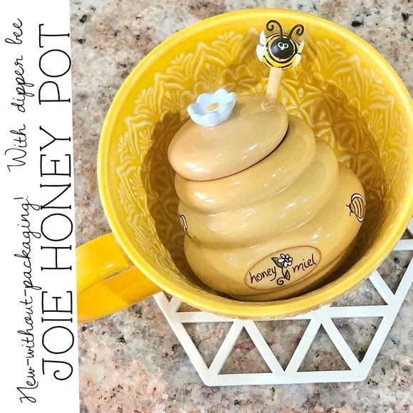 Joie Mini Honey Pot & Dipper Bee - Picture 1 of 7